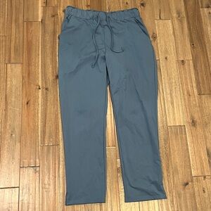 Joie Blue Casual High Rise Tapered Pants Elastic Drawstring Women’s Size Large